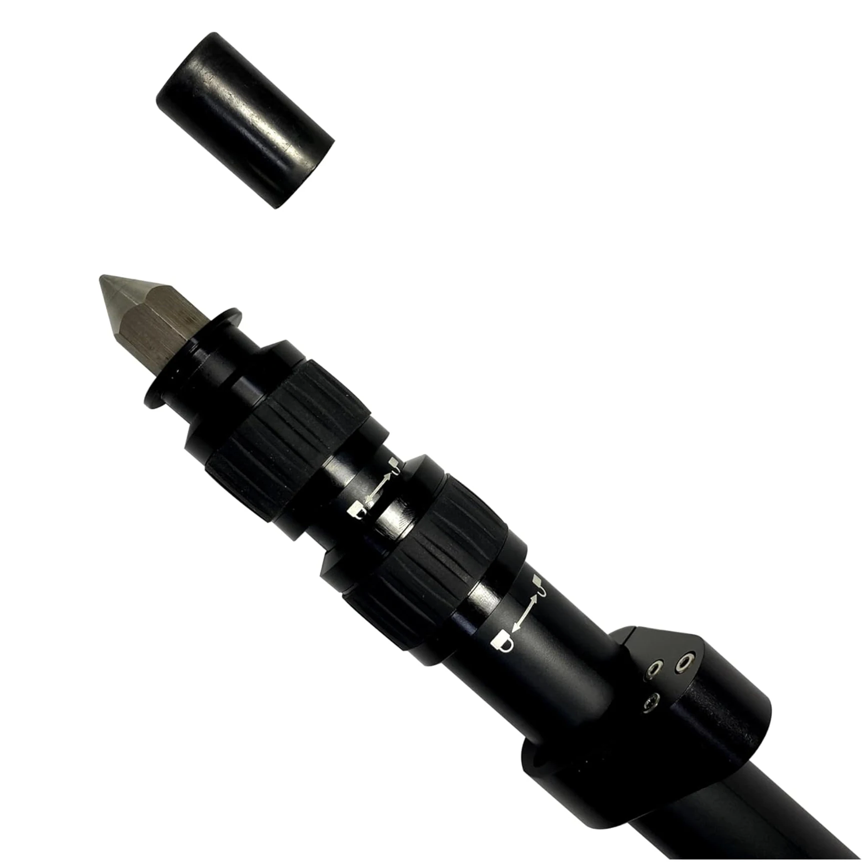 Singularxyz高品質1.8m伸縮式GPSポールRTK測量レベルロッド（ネジ式スナップ付き）格安機器部品＆アクセサリー