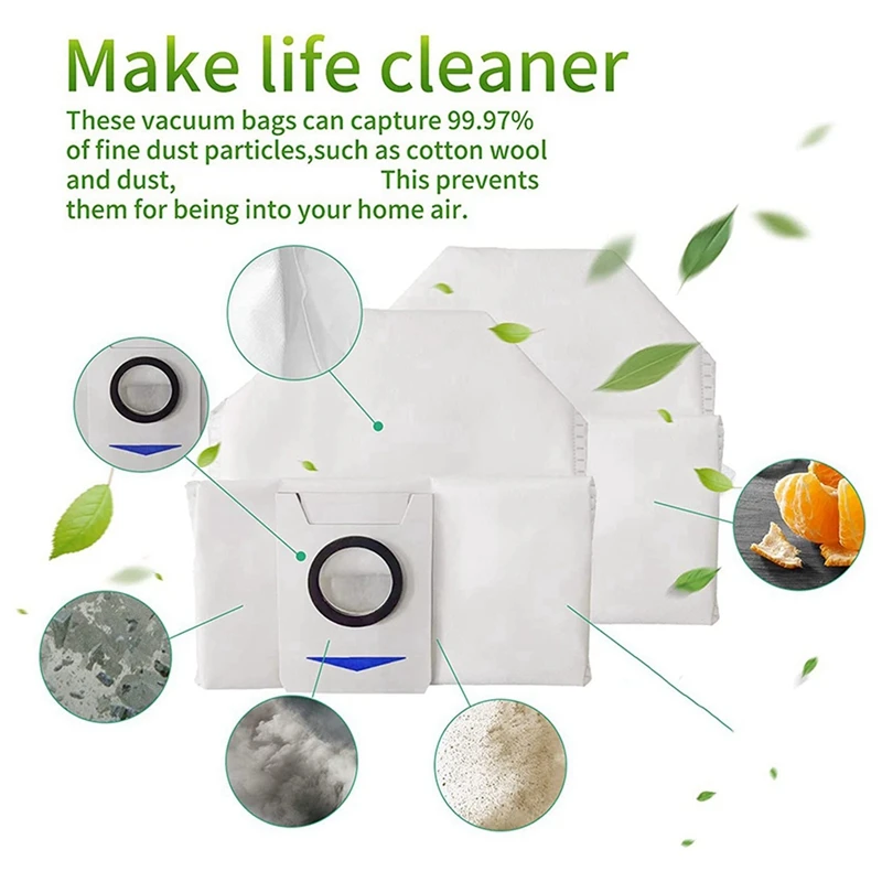 2025-2X Vacuum Cleaner Floor Care Replacement Parts Kit For ECOVACS DEEBOT X1 Omni/X1TURBO/X1 Plus Robot Vacuum Cleaner