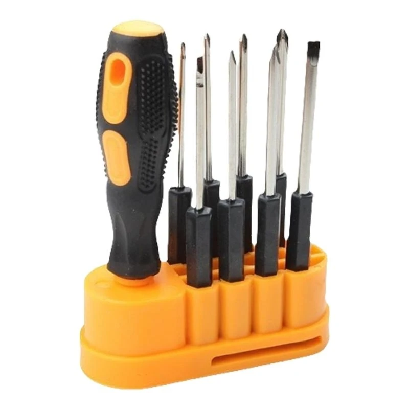 multifuncional chave fenda 8 1 com alça ergonômica para facilitar o uso m4yd