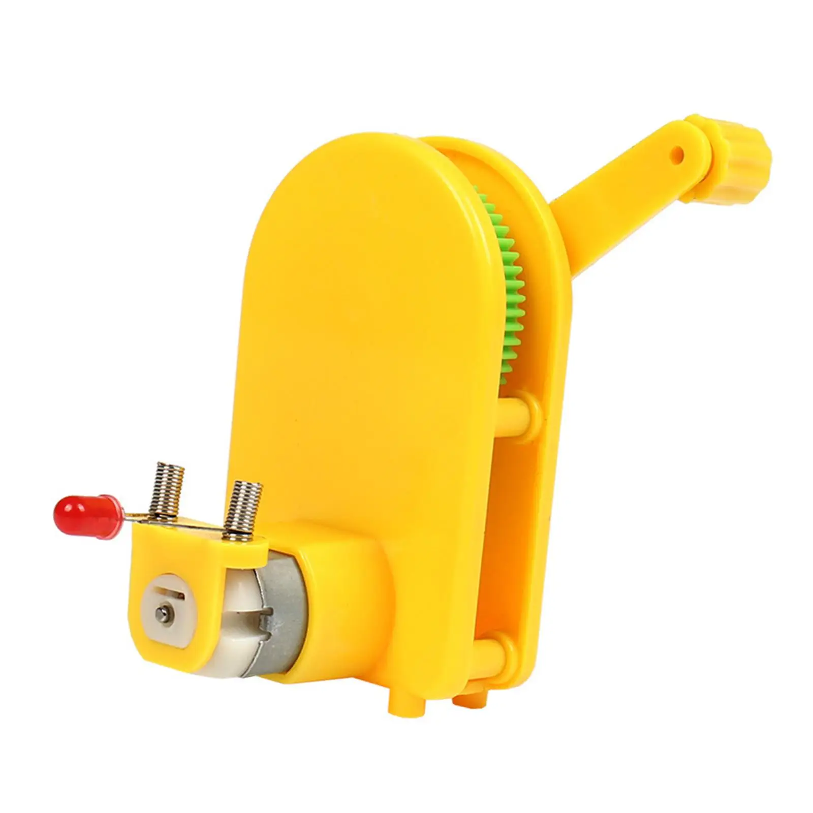 Kit generatore elettrico a manovella Progetti fai-da-te Giocattolo educativo Sussidio didattico di fisica Esperimento scientifico Studenti Bambini Ragazzi Ragazze