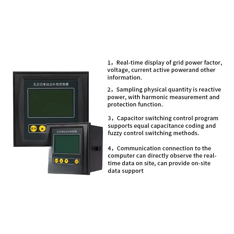 Aangepaste Power Factor Controller voor reactieve stroomcompensatiekast