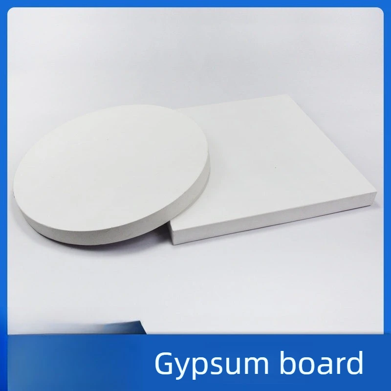 Pottery Wheel Throwing Plaster Slabs & Discs, Round and Square Shapes, Ideal Substitute for MDF Boards for Clay Drying & Shaping