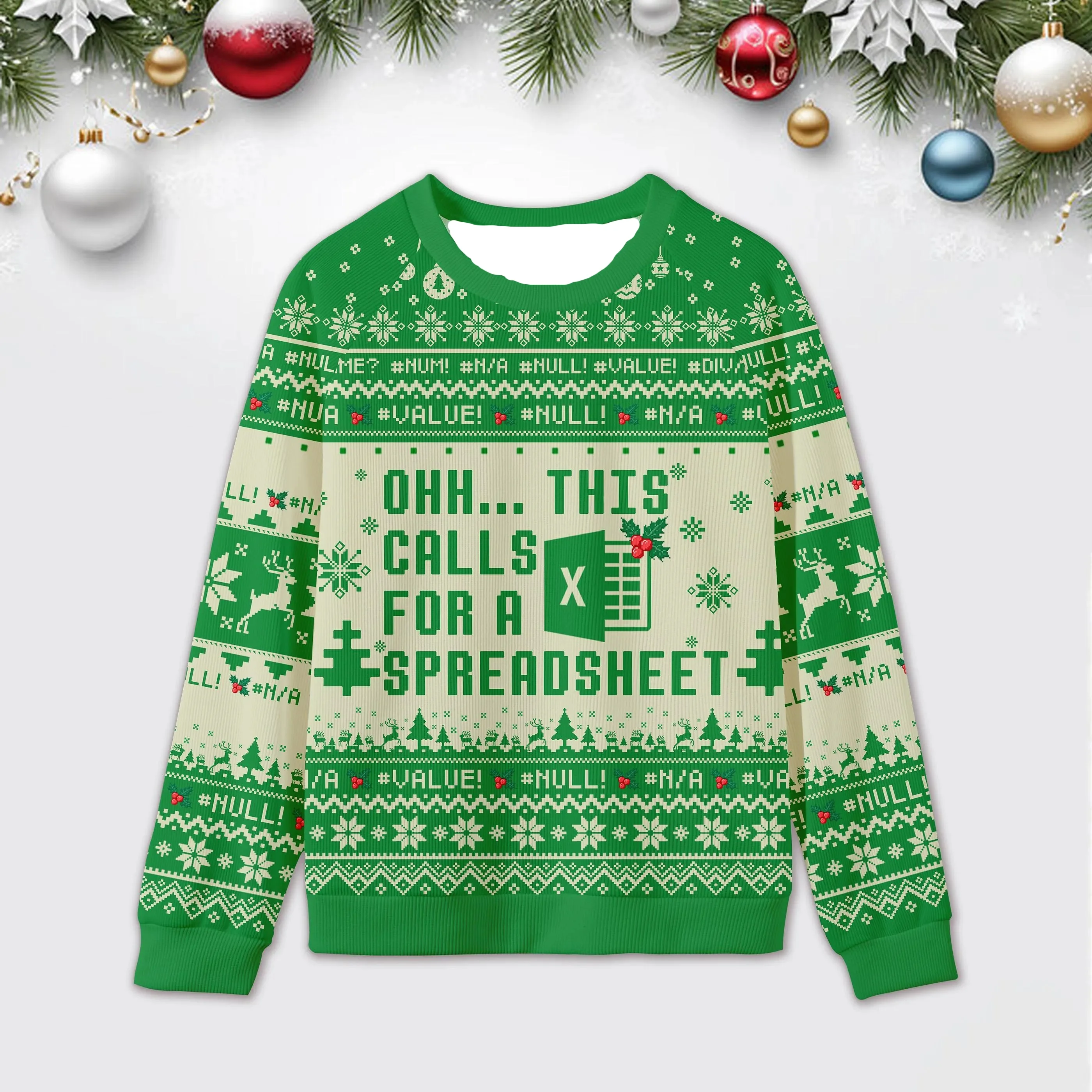 

3D Printing Ohh This Calls for A Spreadsheet Ugly Christmas Sweater Excel Christmas Xmas Gift Data Analyst Xmas Sweaters 2025