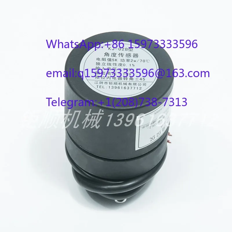 KJ-02B Angle Sensor and Resistive Position Transmitter with JWY Waterproof Junction Box for Industrial Measurement