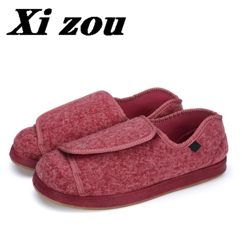 

Нескользящая женская обувь большого размера для диабетических мам Орто-типа 2025 года. Подходит для ног, опухлых ног, широкая удобная обувь.