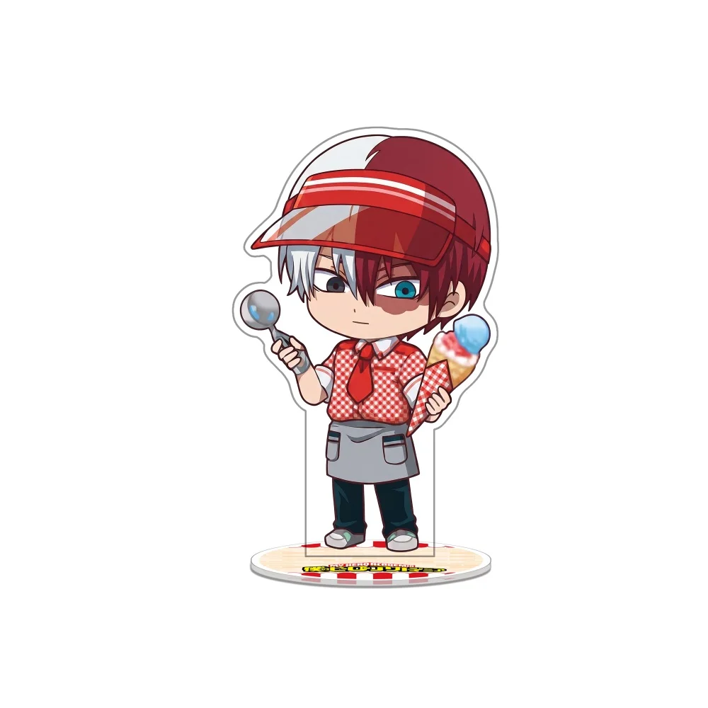 Anime My Hero Academia Acrylic Stand Keychain 2026 Izuk Baku Todo Hawk Aiza Cute Q Chef Desktop Decor Custom