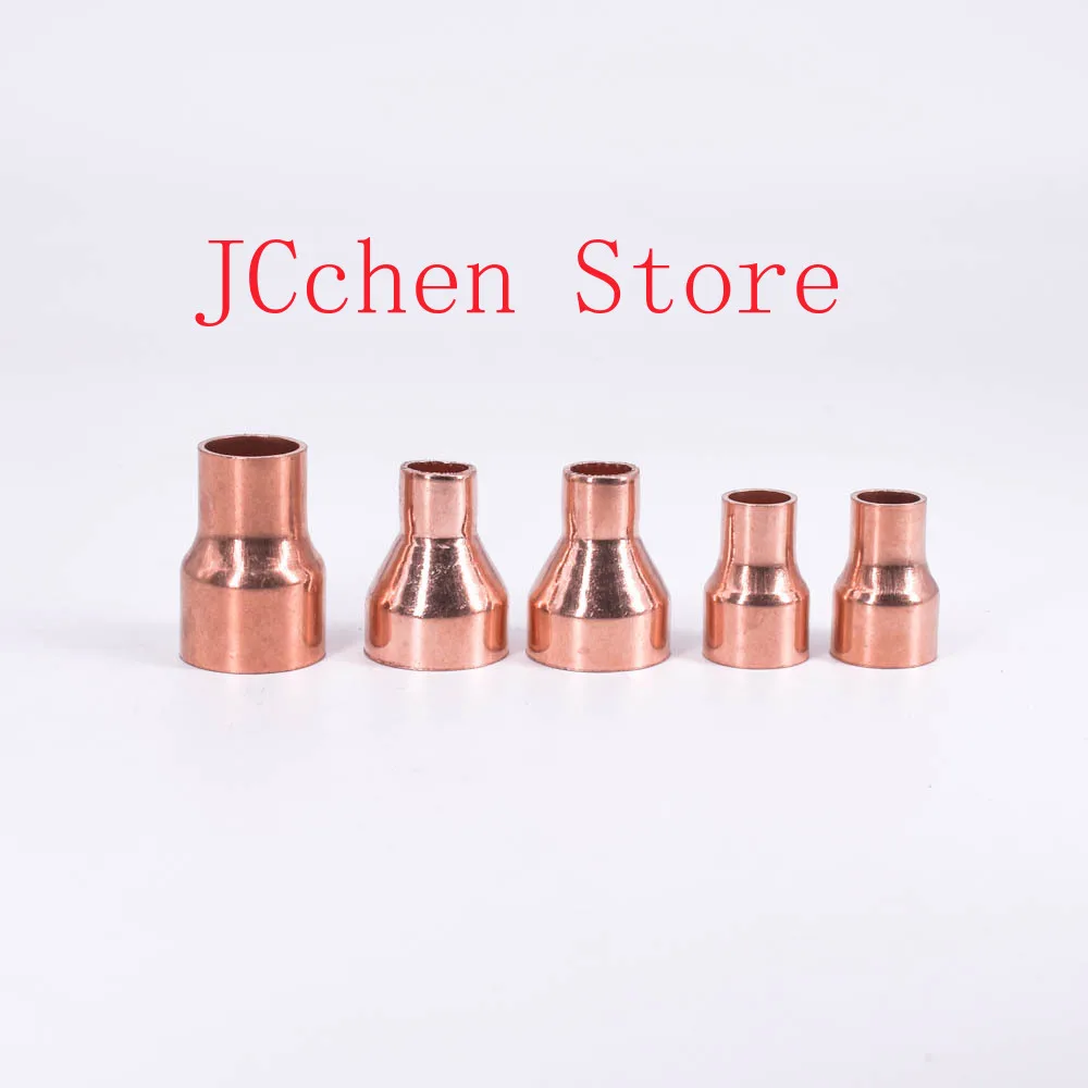 16mmX10mm Inner Diameter Copper End Feed Straight Reducing Coupling Plumbing Fitting Scoket Weld Water Gas Oil