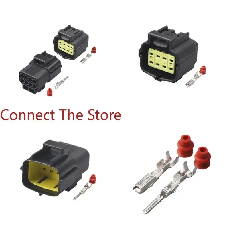 

5PCS DJ70816Y-1.8-11/21 Automobile Waterproof Connector 174984-2 174982-2 Plug