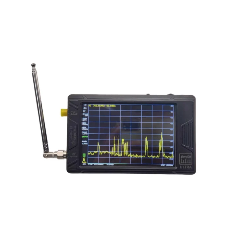 Handheld Tiny Spectrum Analyzer 100KHz-5.3GHz 4 Inch Touch Screen RF  Ultra Spectrum Analyzer with 3000mAh Battery