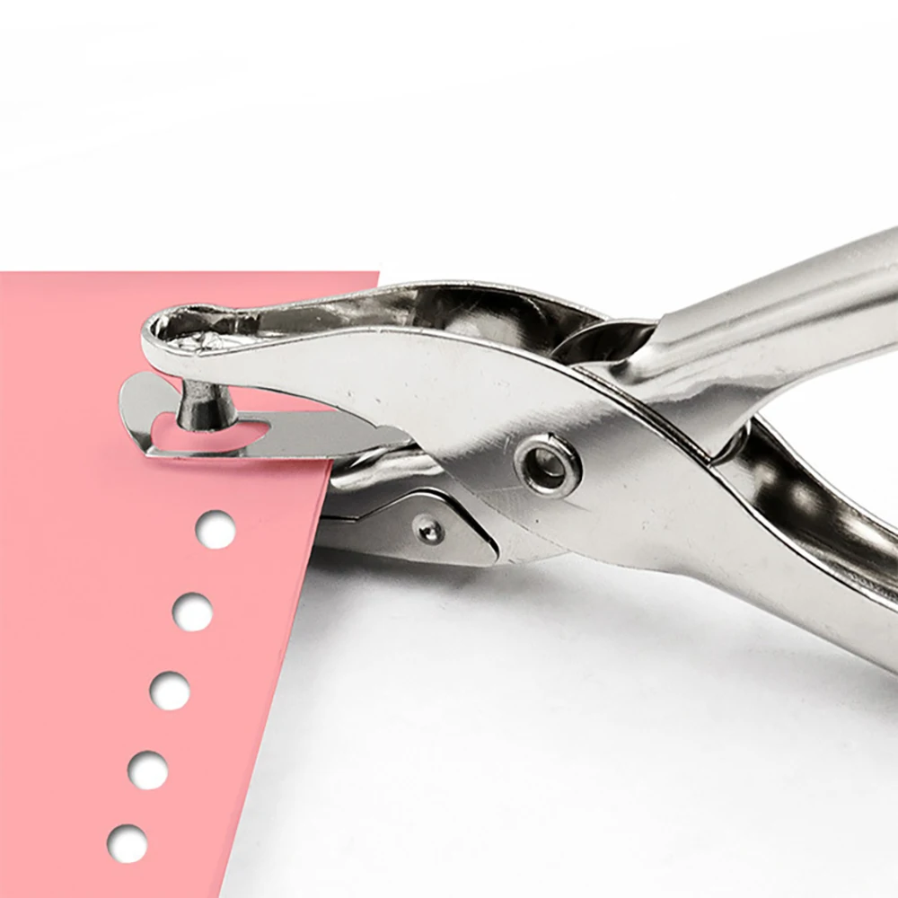 Metal Drilling Machine with 6mm Single Hole Pliers for Punching Paper Cards and Opening Holes, Specifically Designed for Binding