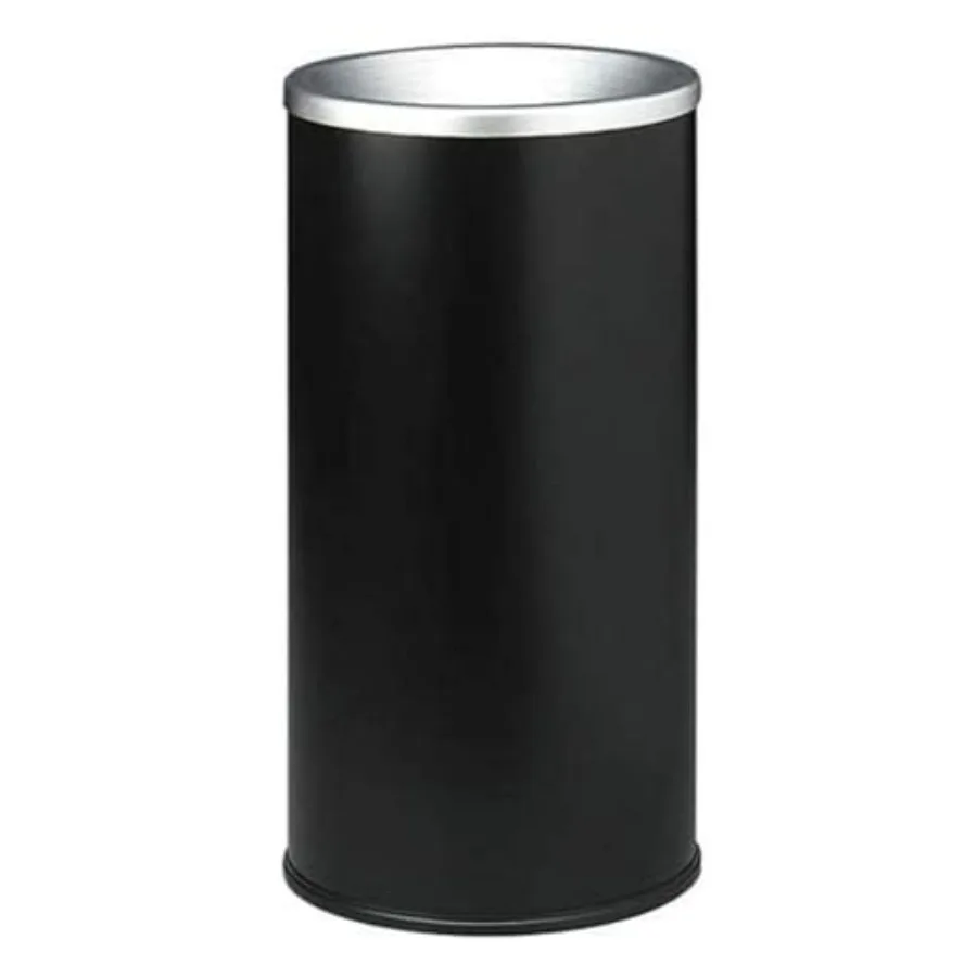 

Ash Urn Black 9698 20" Durable Steel Body Non-marring Anodized Ash Tray Easy to Clean Durable Smokers Receptacle for Office and