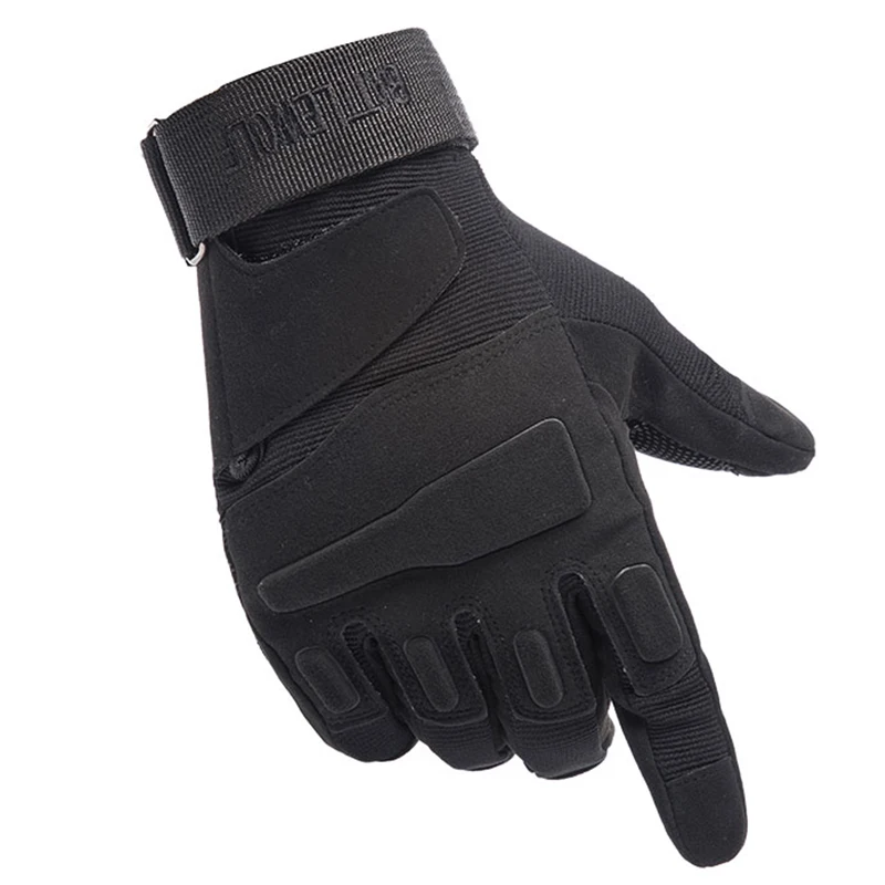 Glove Men\'s Tactical Special Forces Black Eagle Autumn and Winter Thin Suede Warm Sports Fitness Anti slip Durable Motorcycle Ri