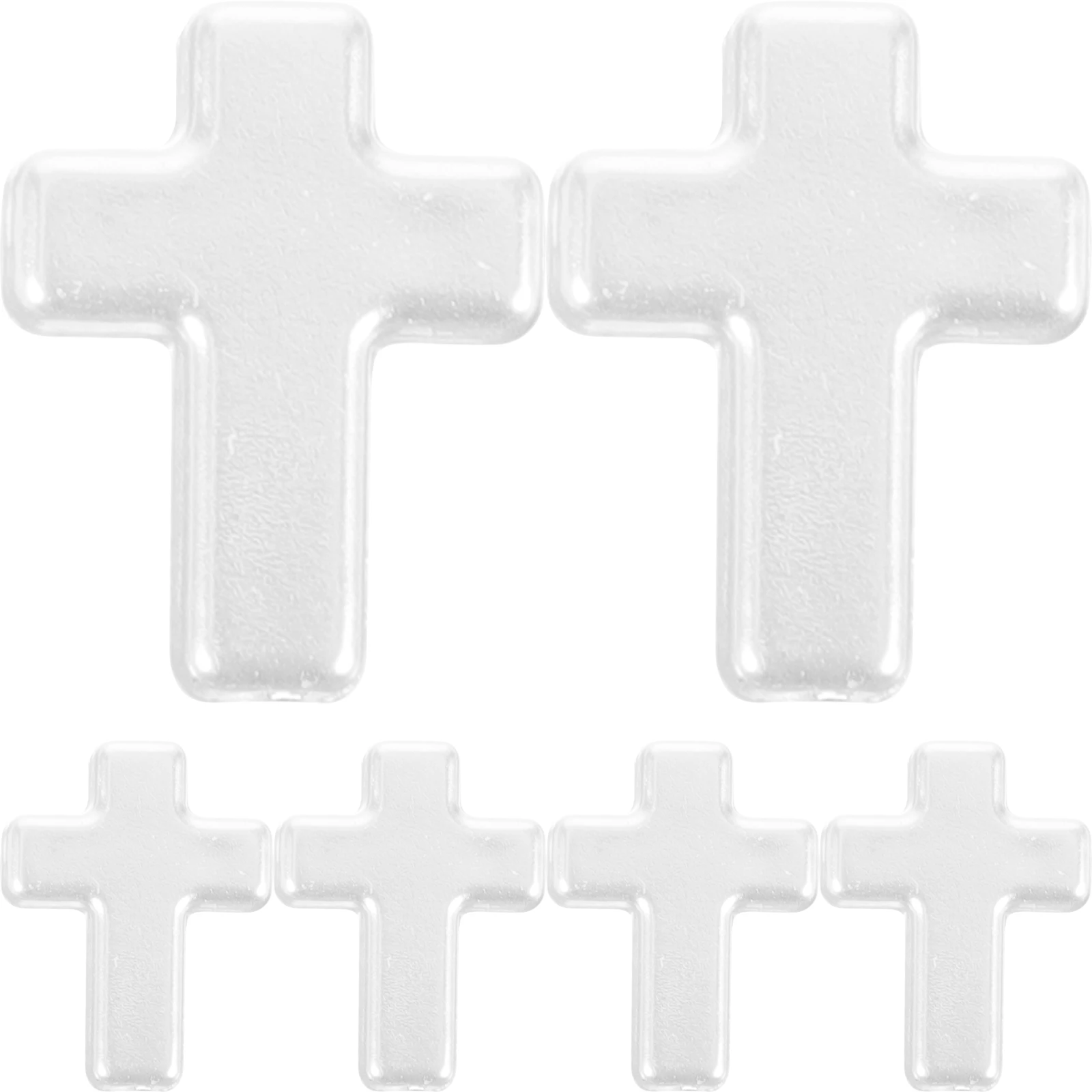 

60 Pcs Cross Beads Bracelet Making Loose Spacer for Jewellery Jewelry Bracelets Crafts Prayer Scattered