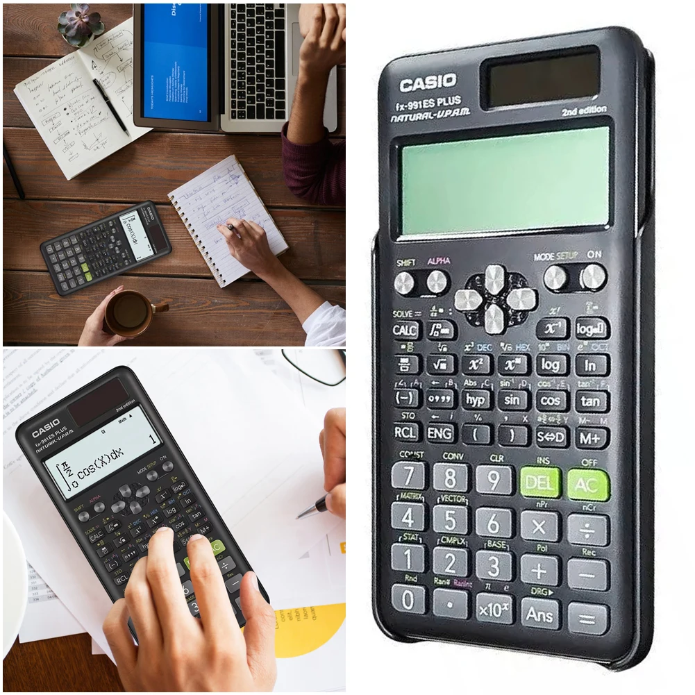 Scientific Calculator Portable School Mini Calculatrice Scientific Vector Test Calculator for Students School Office