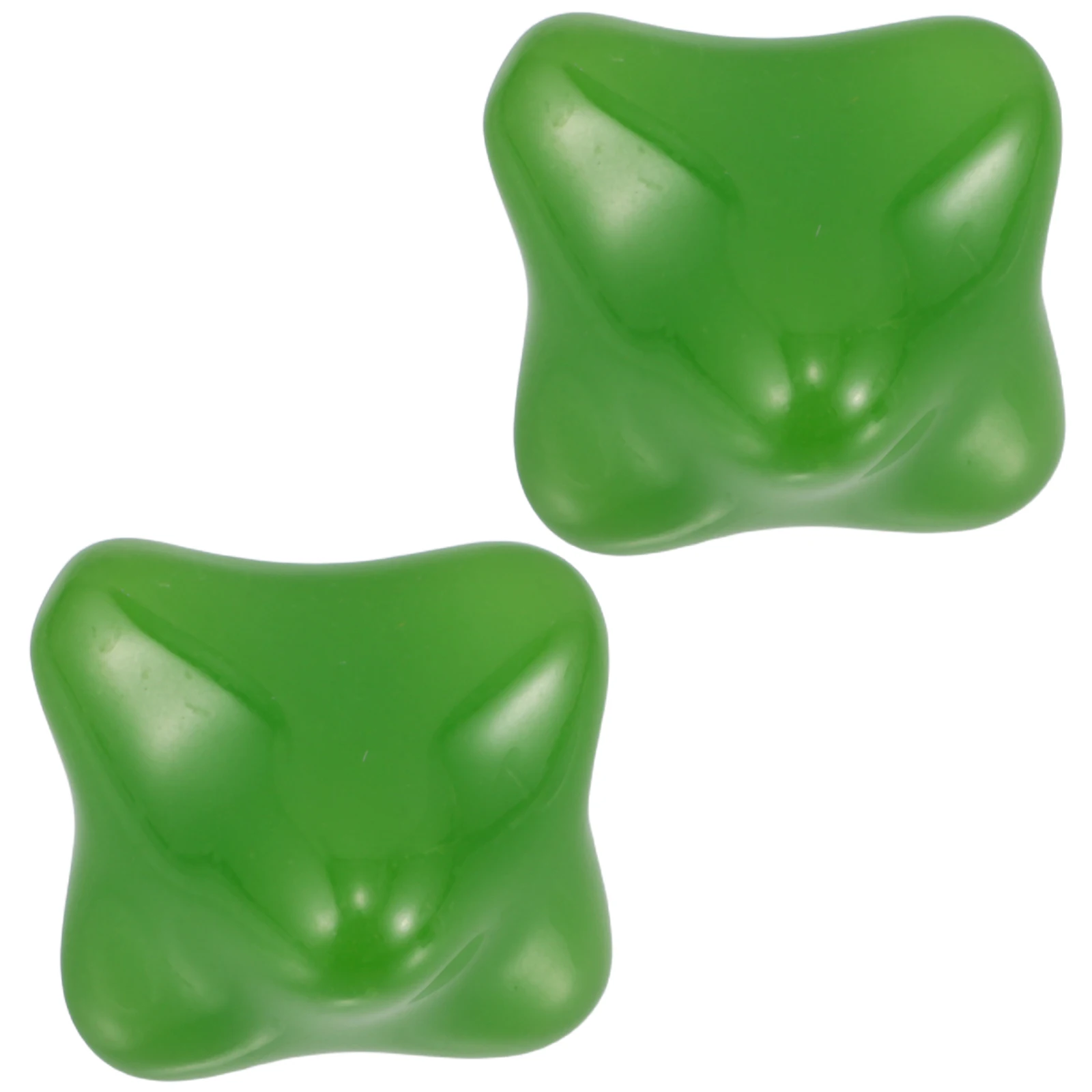 

2pcs Hexagonal Massage Ball Resin Finger Exerciser Hand Grip Strengthener Portable Muscle Relaxation Tool For Hand Foot Therapy