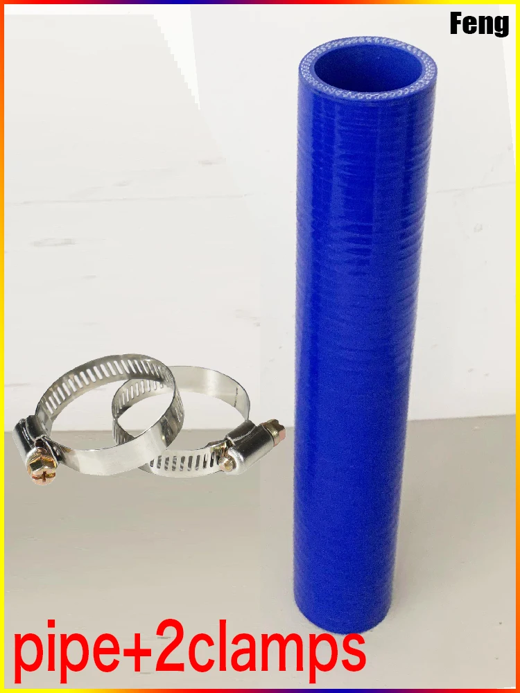 ID16-85mm Length 10cm Straight Silicone Intercooler Tube Pipe Coolant Hose High Temperature High Pressure Turbo Send 2 Clamps