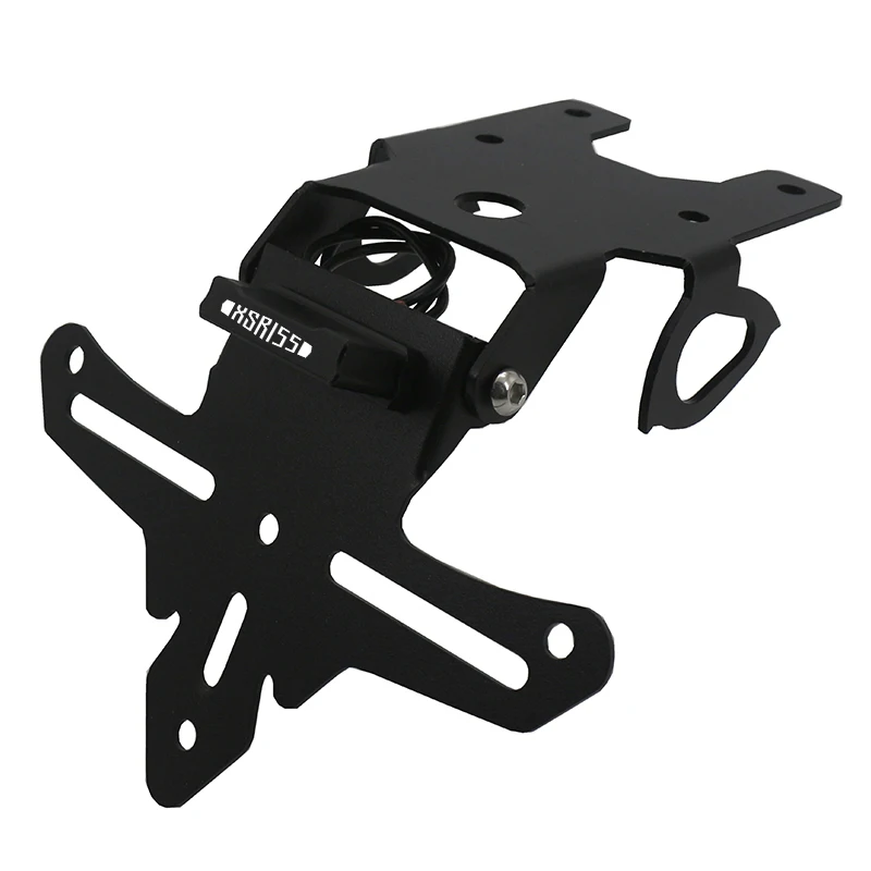 NEW For YAMAHA XSR 155 XSR155 2019 2020 2021 2022 Motorcycle Rear License Plate Tailstock Bracket Mounting Frame With LED Light