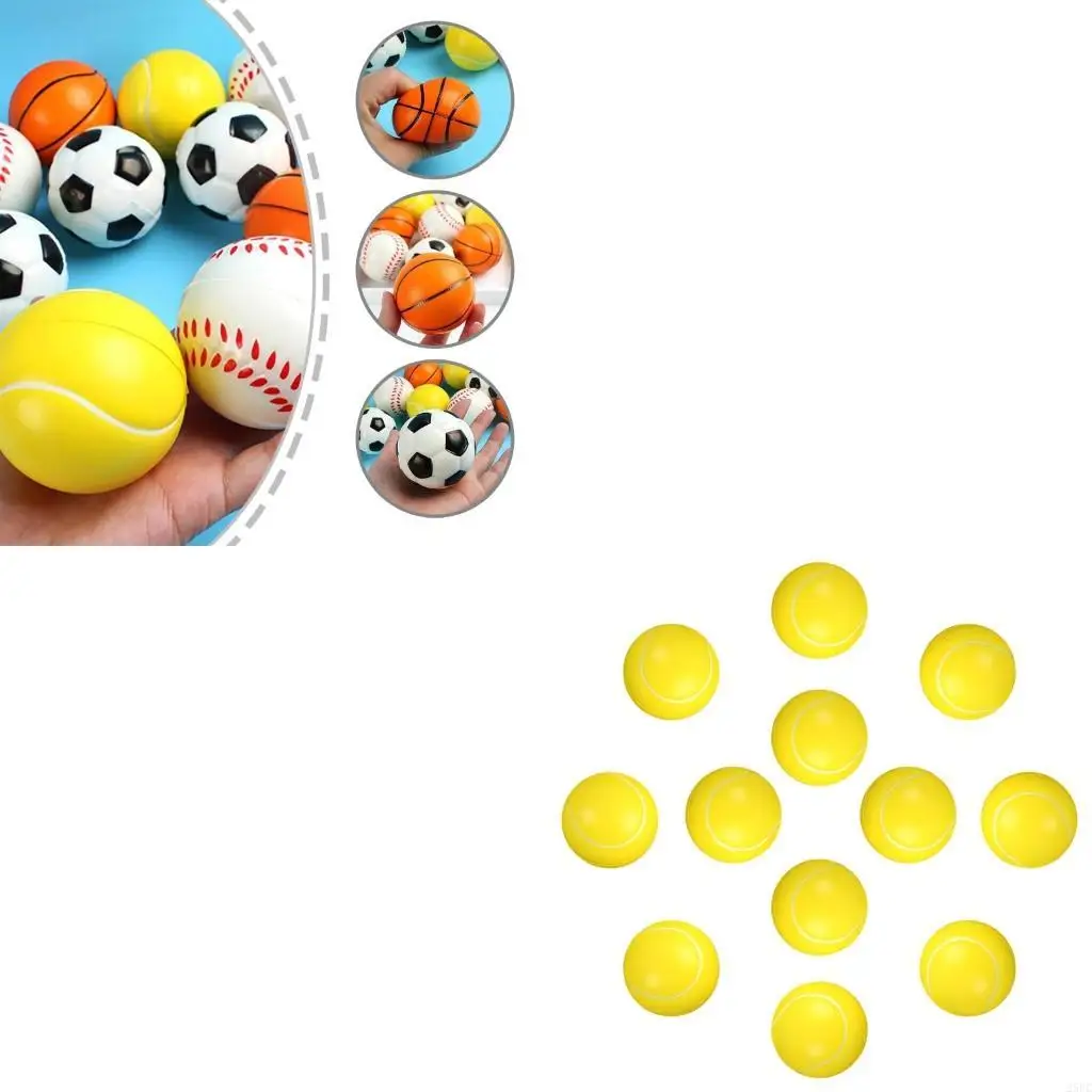 

12шт мягкий теннисный глобус для детей высокий уровень для внутреннего/наружного игрового мастерства мягкая губчатая пена