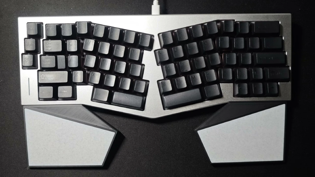 Split Keyboard Palm Rest Custom Lumikey 3DPrinting Square/Sharp Version Wrist Rest Mechanical Keyboard Accessory with Palm Stree