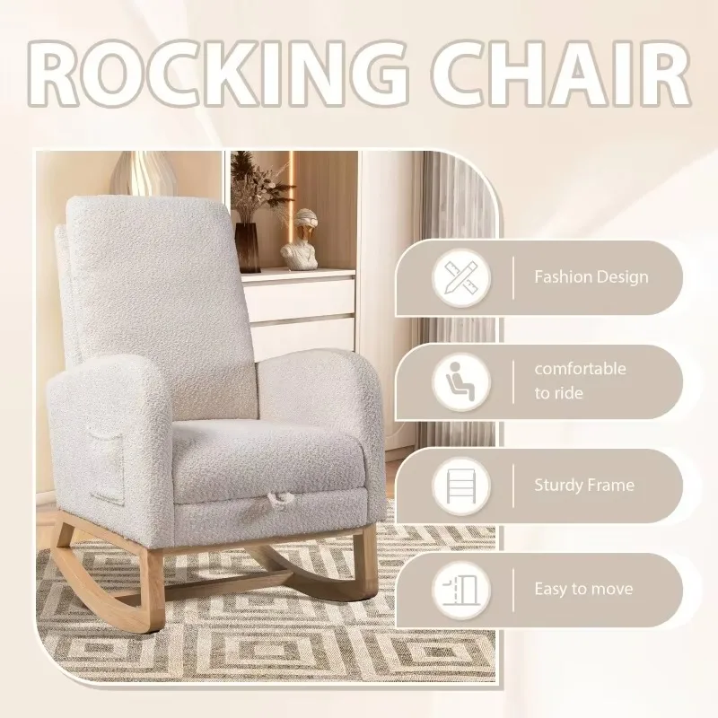 Modern Gray Fabric Recliner Sofa Hand Adjustable Comfort Wood Frame Stylish Ice Design for Relaxing