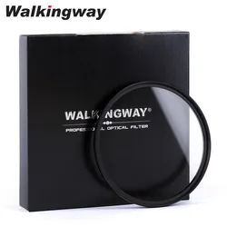 Walking Way UV Camera Filter Optical Glass Lens Filter Ultra-Violet Lens Protector Filter for Canon Nikon Sony DSLR Camera