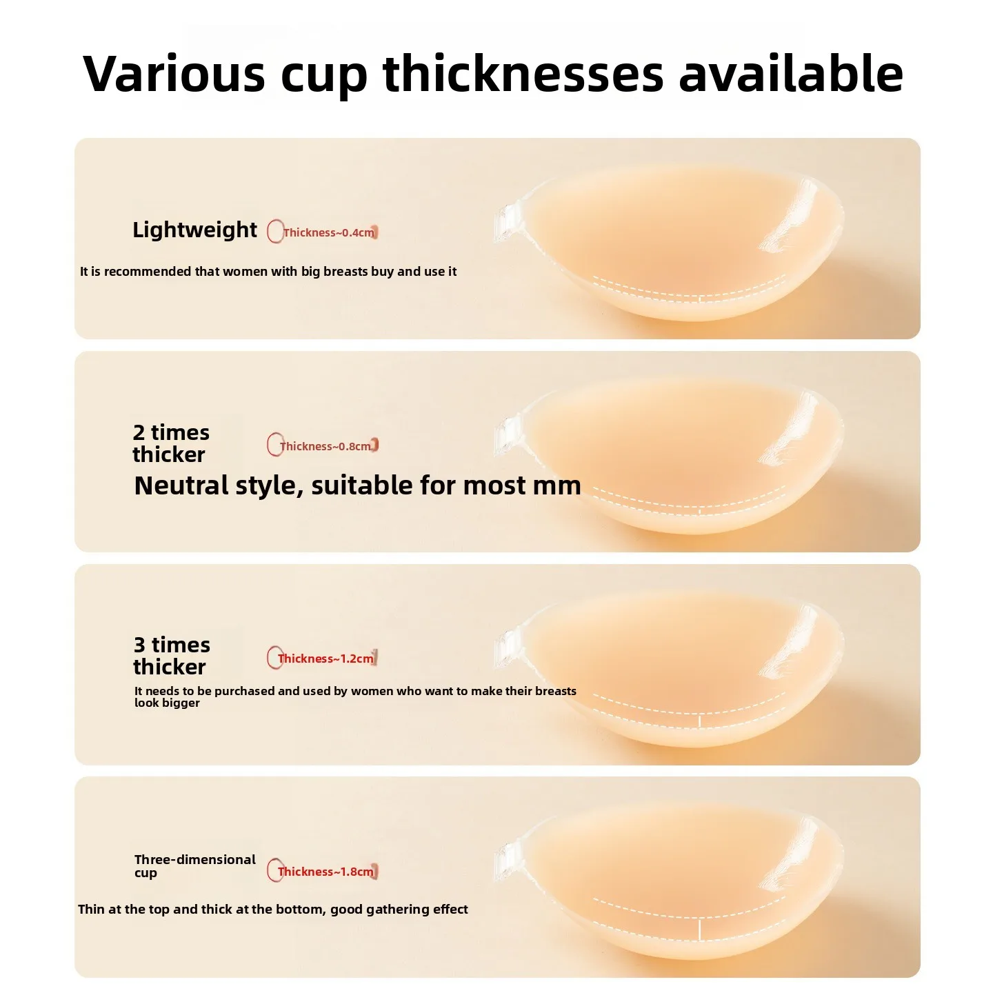 Thumbnail 3 - #32 Best Backless Silicone Bras to Buy In 2026