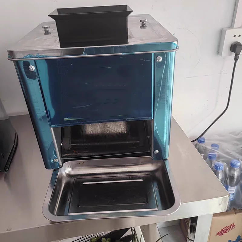 Commercial Stainless Steel Automatic Meat Cutting and Mince Machine   for Household Electric New Condition