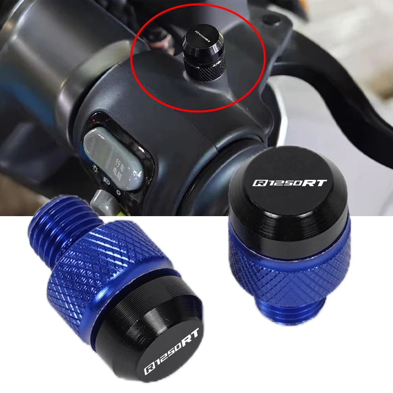 Motorcycle CNC Mirror Hole Plugs Screws Bolts Cover Caps For BMW R1250RT R 1250 RT 2019-2025 Accessories