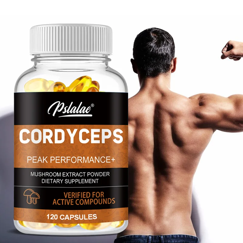 

Cordyceps Capsules - Contains Organic Cordyceps Militaris To Support Immune Health, Boost Energy and Maintain Vitality, Non-GMOS