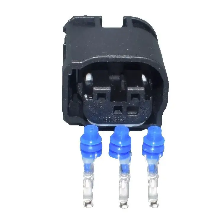 shhworldsea 3 Pin 0.6mm 1-1452049-1  Car Pressure Switch Cold Air Pressure Sensor Socket Throttle Pedal Plug For BMW BENZ