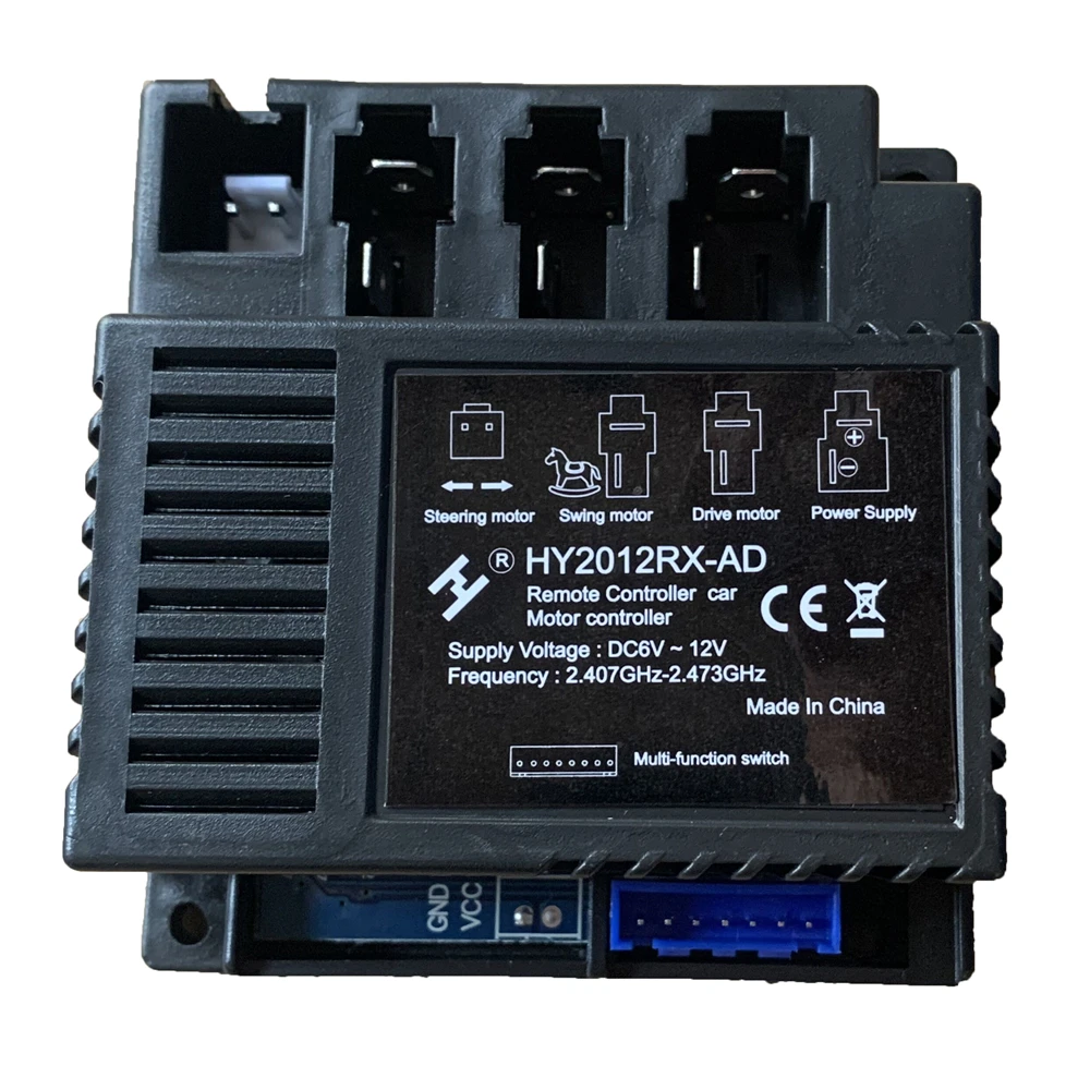 HY2012RX-AD 6 -- 12V 2.4G telecomando Bluetooth e ricevitore per parti di ricambio per auto elettriche per bambini