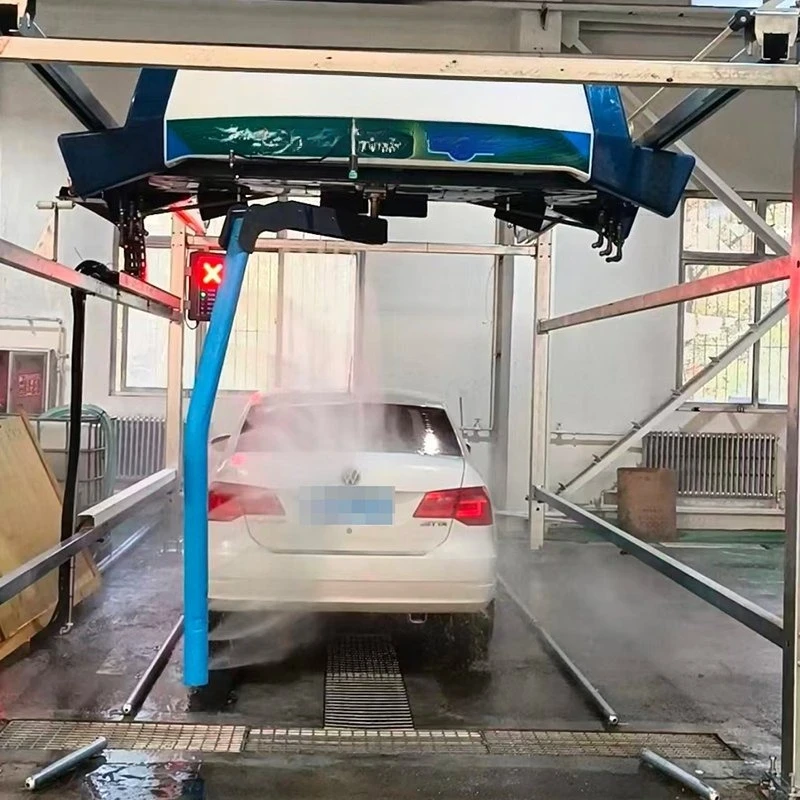 Touchless Automatic Car Washer Machine Custom High Pressure Non-Contact Cleaning Equipment with Air Dryer for Business