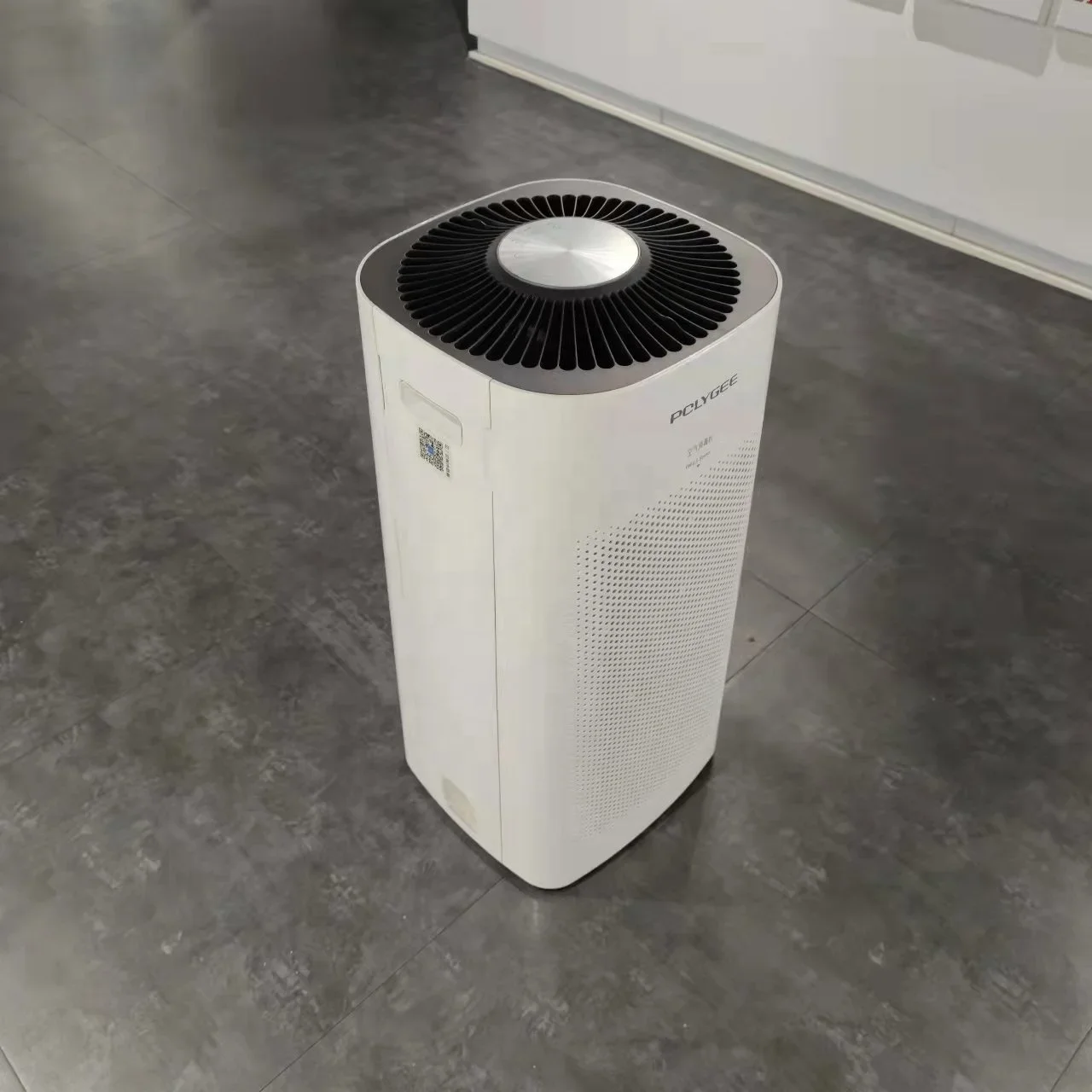 Elektrostatischer Desktop-Luftreiniger mit Polygee Smart Filter