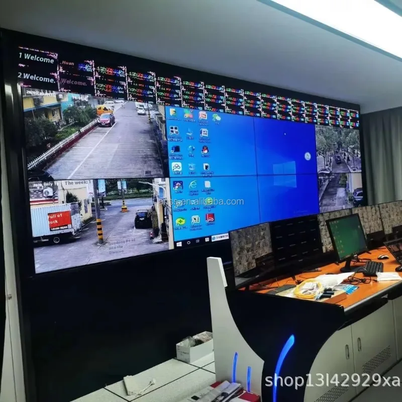 LCD panel accessories with snap-in screen indoor advertising floor mounts for TV mounts and trolley video walls