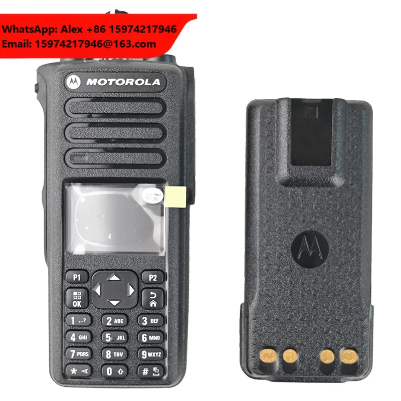 DP4801E DMR Two-Way For UHF VHF GPS For 4.0 For Handheld Portable Walkie Talkie Full Keyboard AES-256 10KM IP67