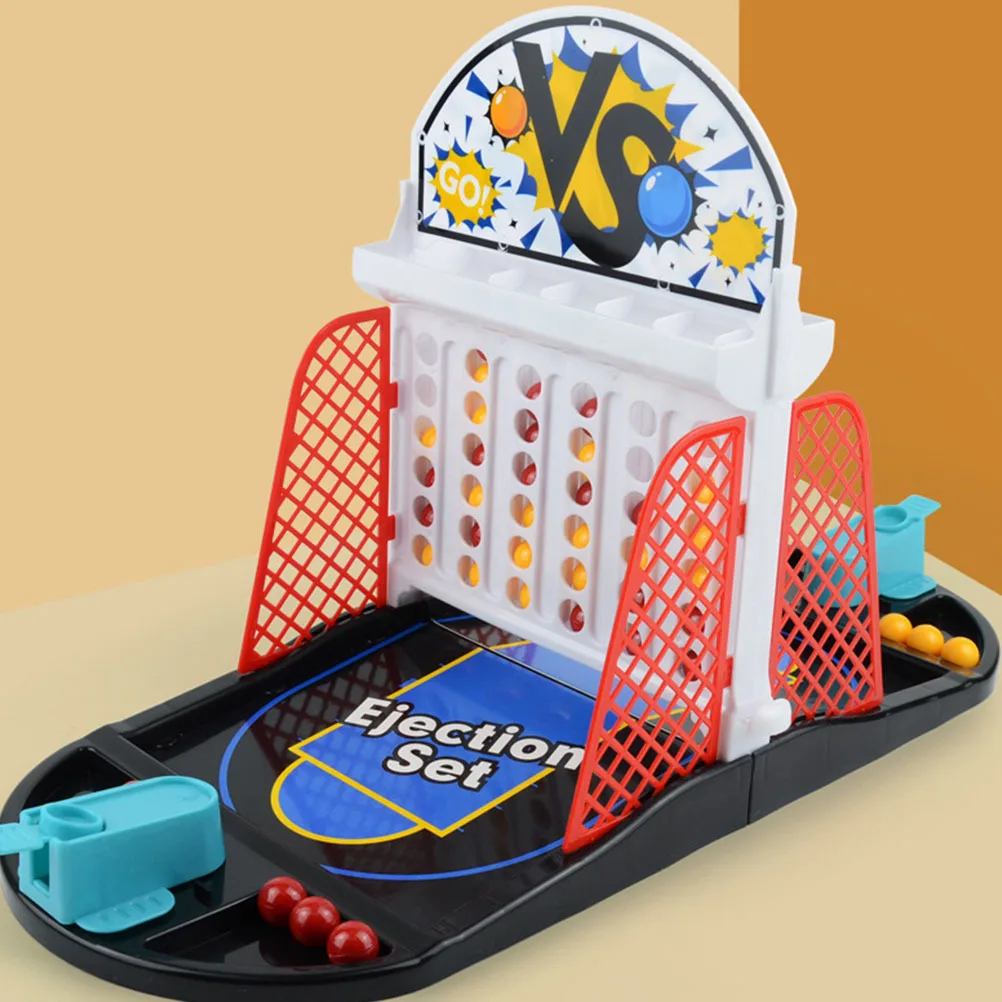 1개 프리미엄 ABS 내구성 있는 두 명이서 플레이하는 어린이 농구 게임 장난감 인터랙티브 던지기 게임 기계