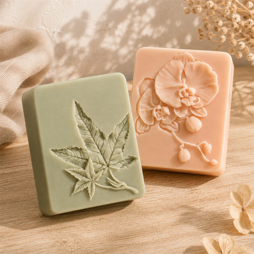 Embossed Flower Soap Mold Mapl - Orchid Phalaenopsis review and price