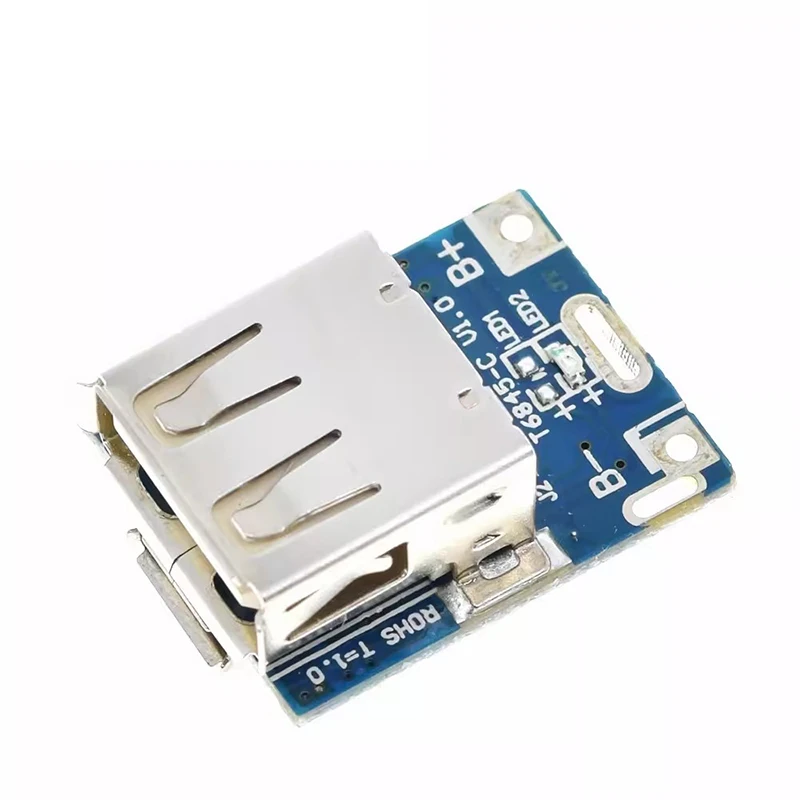 5 فولت دفعة محول خطوة المتابعة وحدة الطاقة بطارية ليثيوم شحن لوح حماية LED عرض USB لتقوم بها بنفسك شاحن 134N3P TYPE-C