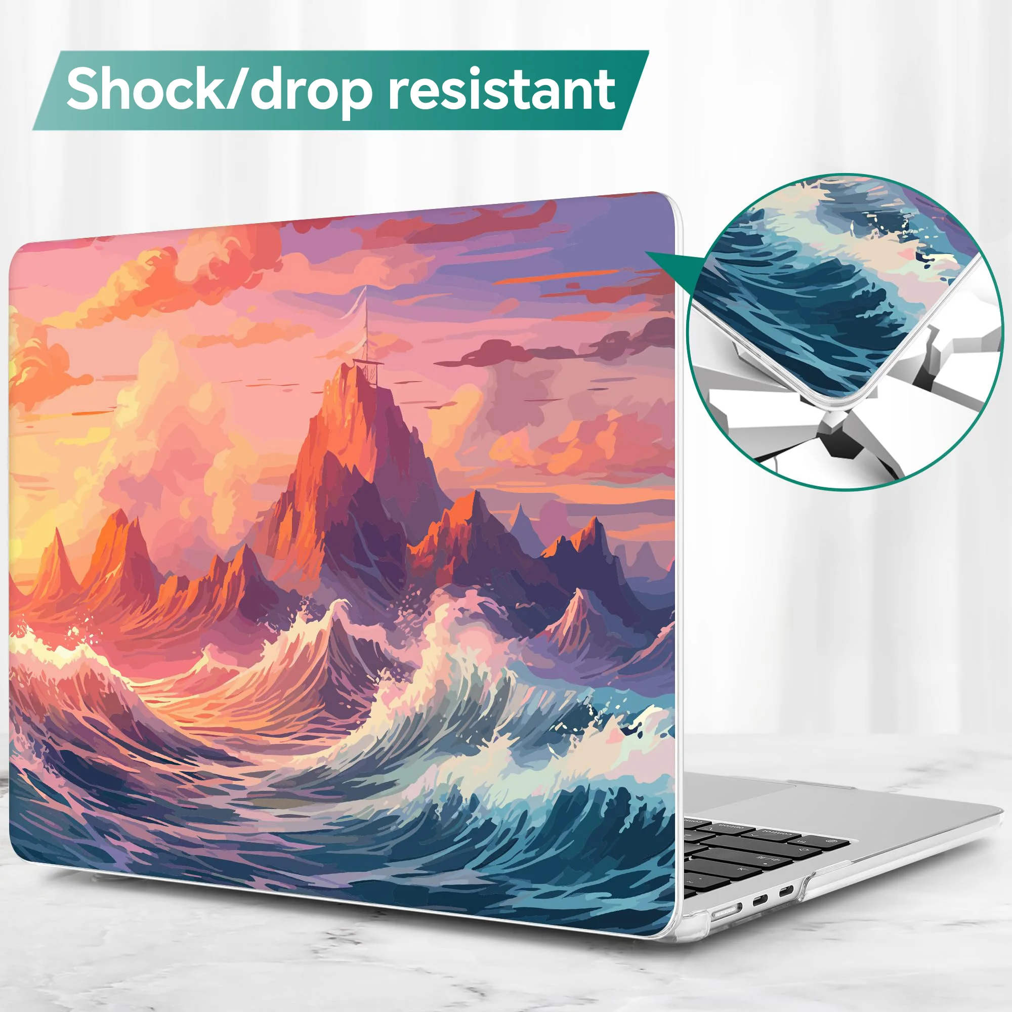 Чехол для ноутбука A2337 для Macbook Air 13, M1, M2, m3, 13,6, 15,3 дюйма, A2681, A3113, A2941, чехол 2021, 2022, чехол для Pro 14, 16, A2992, A29912024