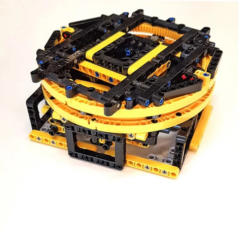 NEW Creative MOC High-Tech Parts Motorised Display Turntable Compatible with MOC-22252 High-Tech Bricks Boys DIY Toys gifts