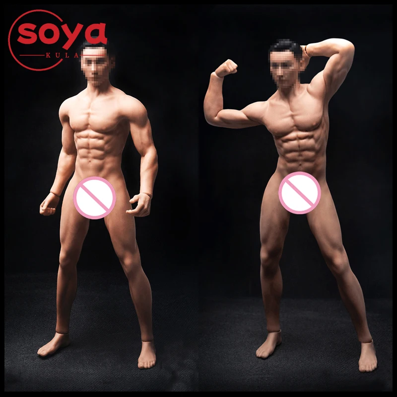 

OCTPLY OM001 1/6 Scale Male Realistic Muscle Shape 12 Inch Seamless Stainless Steel Body Action Figure Model