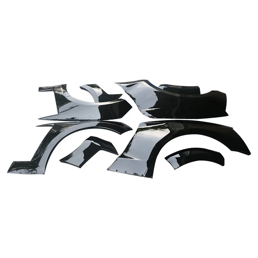 Wide Body Kit for  Mustang Perfect Fitment 8-Piece Front & Rear Fender Flares
