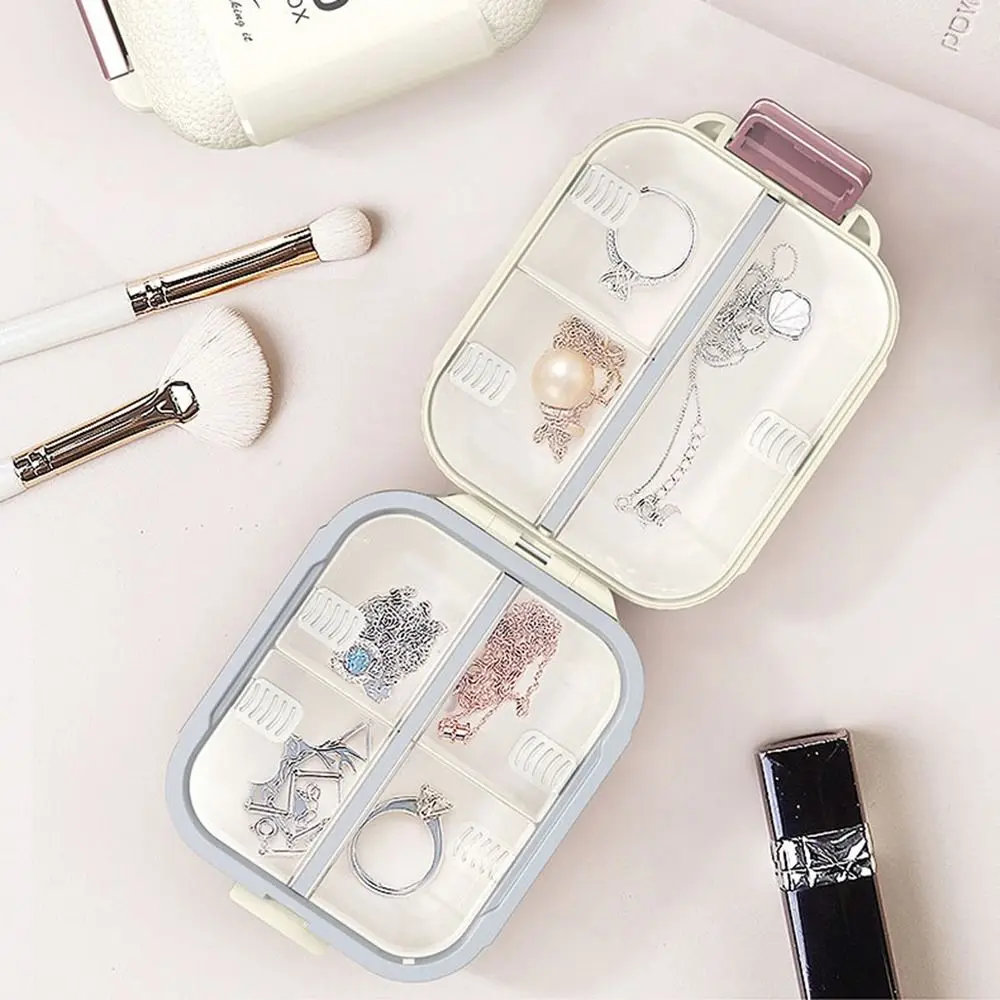 

Portable Small Pill Case 7 Compartment Moisture-proof Weekly Pill Box Flip Design Waterproof Travel Pill Organizer Fish Oils