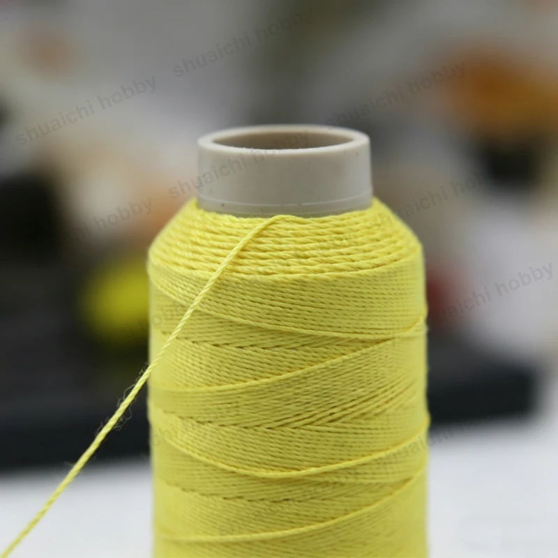 1PCS RC Parachute High Strength Sewing Thread 1000D/1500D 3-Ply Twisted Cut Heat Resistant for Canopy Repair Outdoor DIY Project