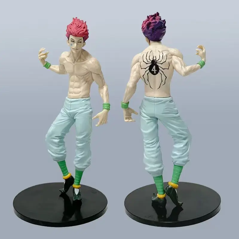 Figurka Anime Hunter×Hunter GON·FREECSS Hisoka Figurka Akcji 19,5 cm Model Statuetka z PVC Ozdoby Zabawka Prezent