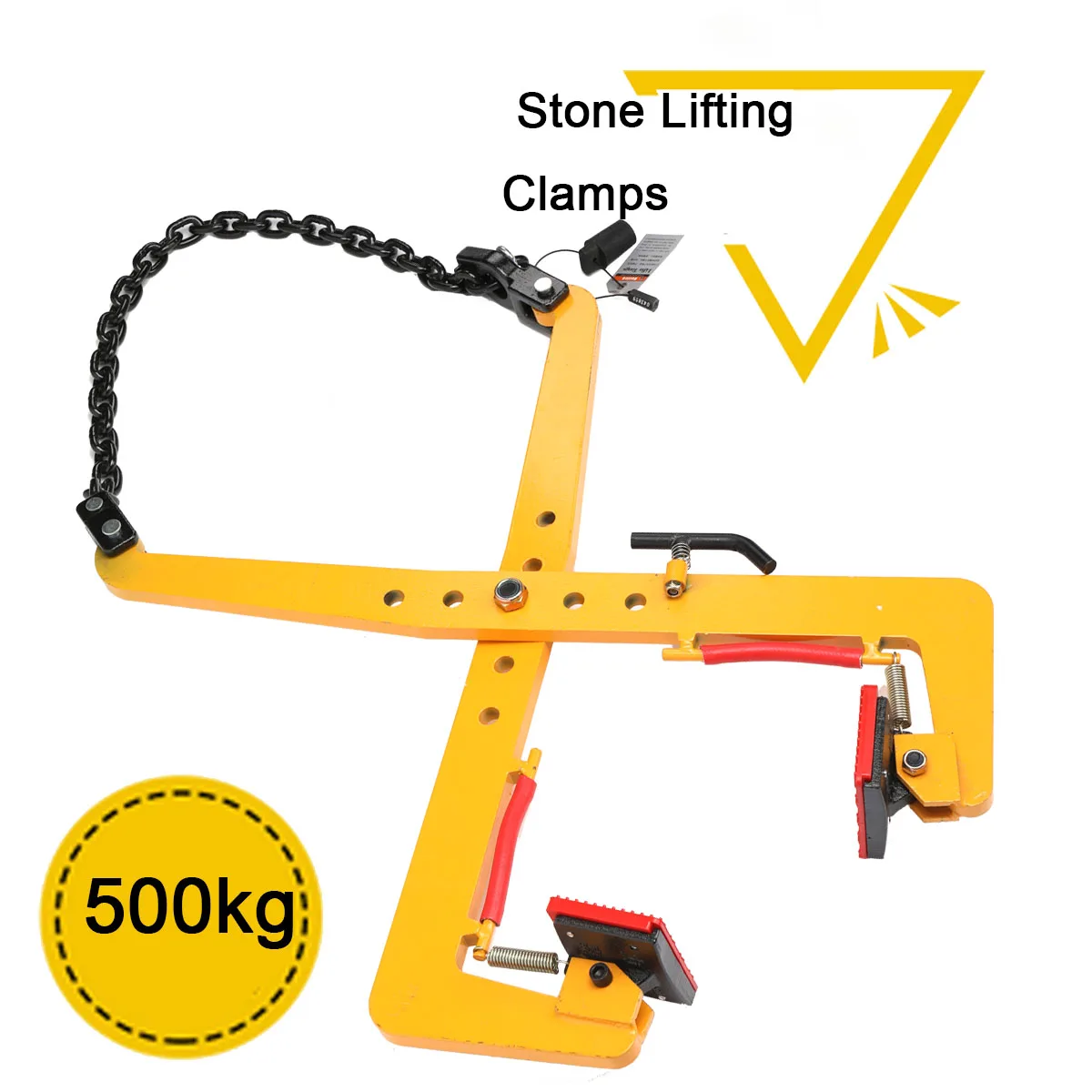 280/500 كجم لوحة رافعة المشبك حجر العارضة كوربستون كماشة الرصيف إزاحة كماشة كوربستون العارضة رافع #1