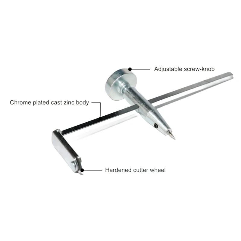 Drywall Circle Cutter Compass Round Cutting Tool Plasterboard Driller Drywall Interior Decoration Round Cutter Pipes Hand Tools
