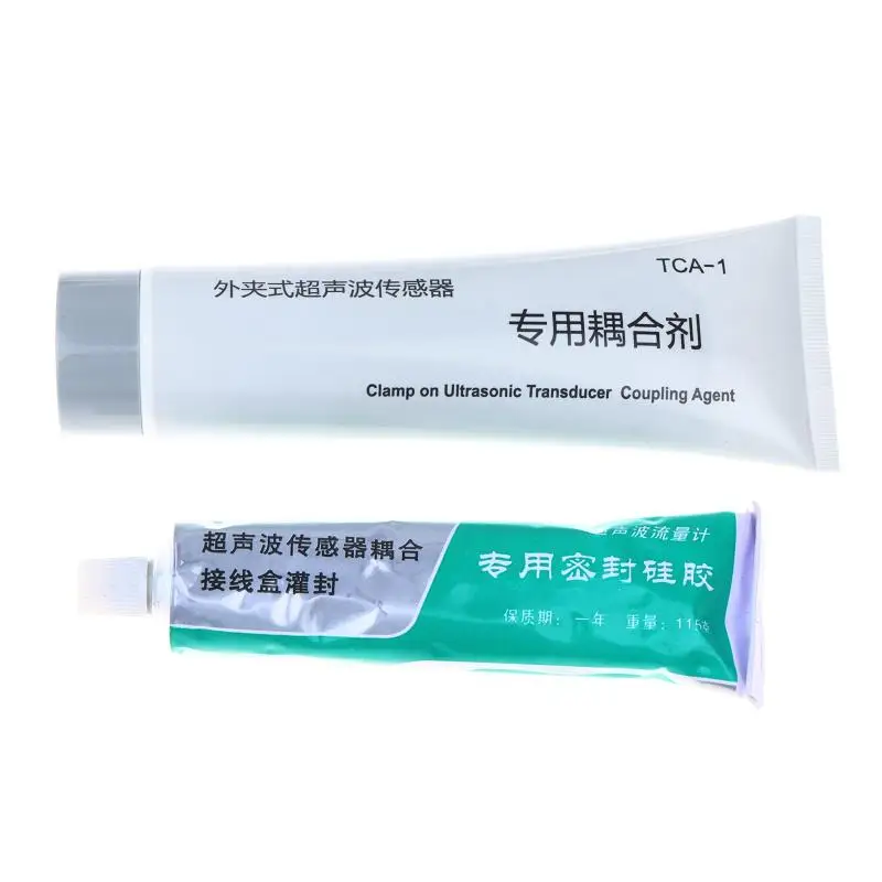 115/120g TZM-1 Ultrasonic Flowmeter Sensor Transducer Coupling Agent Junction Box Potting Special Sealing Silicone Sealants