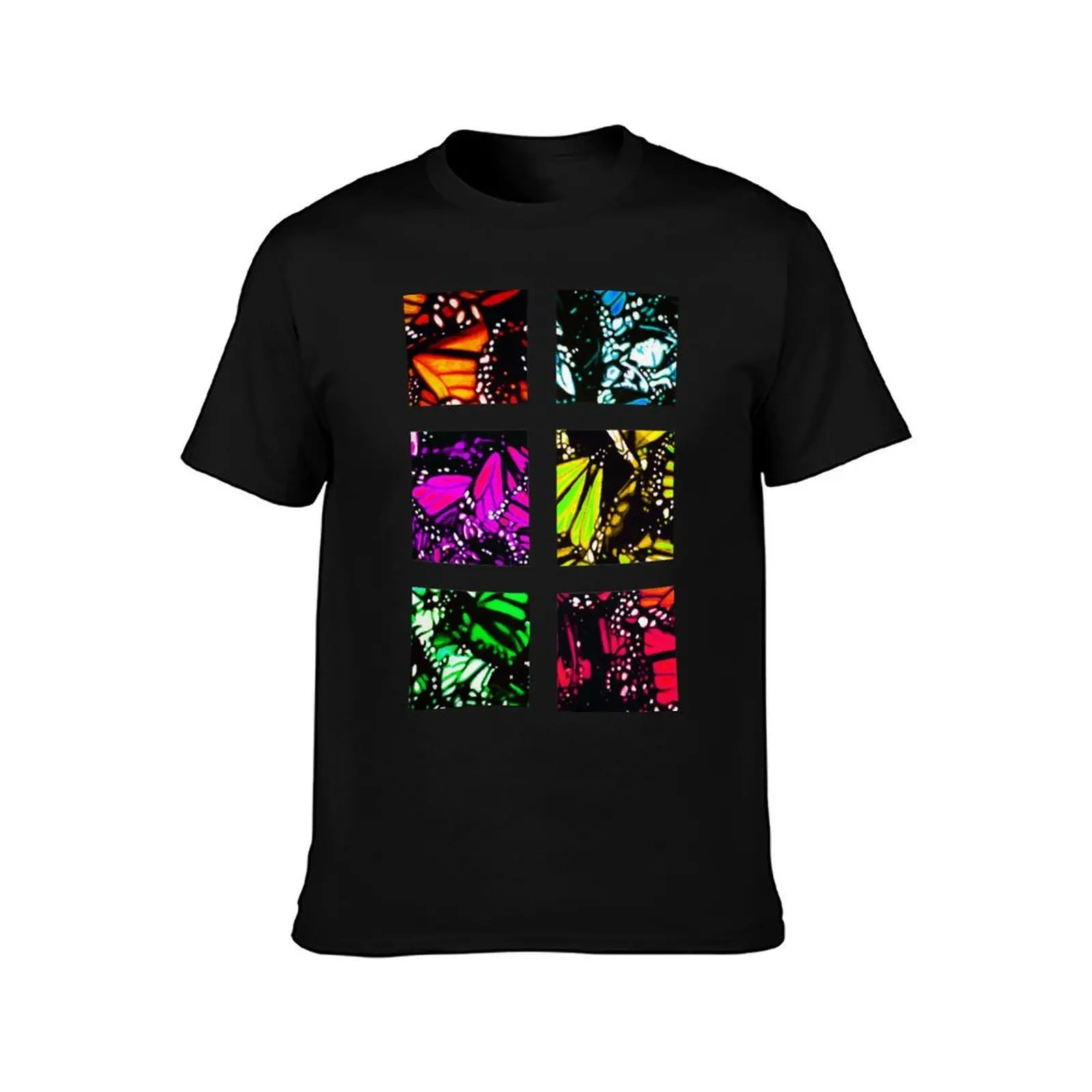 Fragmented Monarchy in Sharpie (Rainbow Edition) T-Shirt t shirts for man graphic vintage T-Shirt
