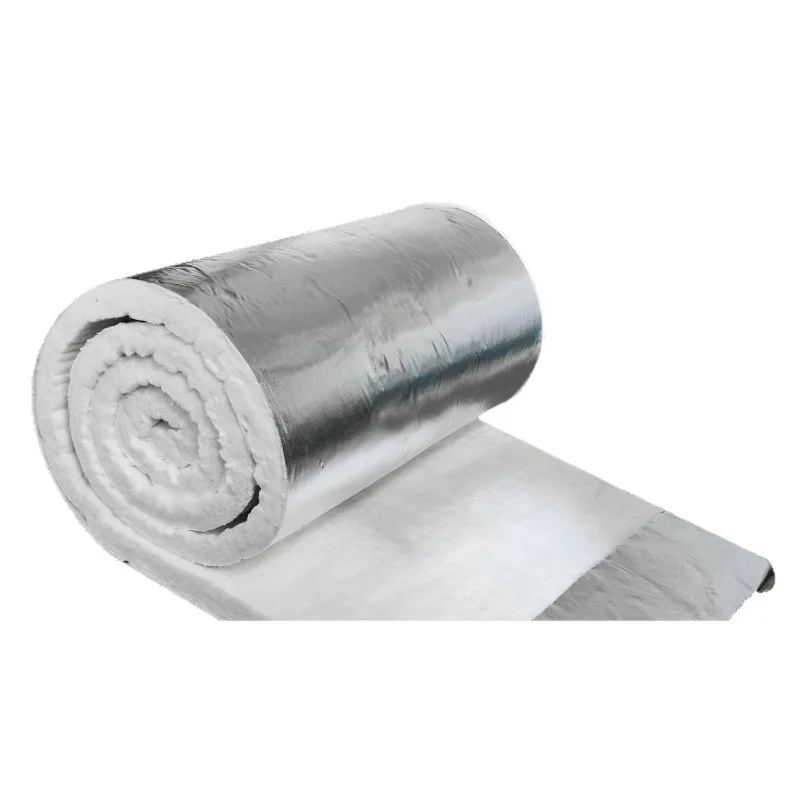 Insulation cotton zirconium-containing rolled felt asbestos-free fireproof ceramic fiber blanket